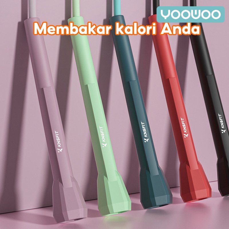 skiping olahraga dewasa / lompat tali tali skipping / skipping jump /alat olahraga di rumah / skipping
