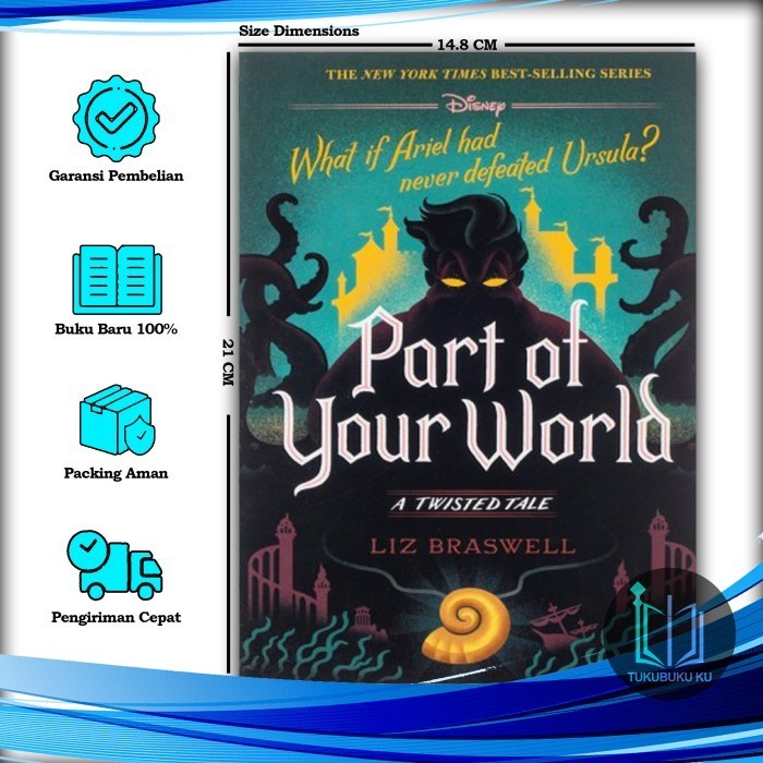 Jual Part Of Your World A Twisted Tale Liz Braswell English Shopee Indonesia 6666