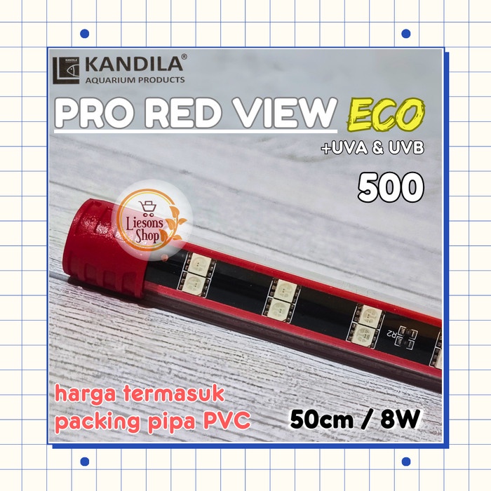 Jual Kandila Pro Red View ECO 500 UVA UVB Lampu Akuarium Lampu View Shopee Indonesia