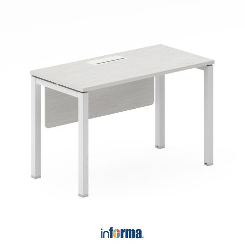 Jual Informa Sieben Meja Kantor - Putih Office Table Furnitur Kantor ...