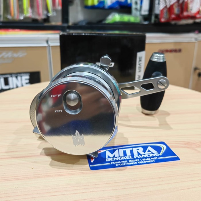 Jual Tridentech Silver Rays SJ 300 Right handle slow jigging overhead ...