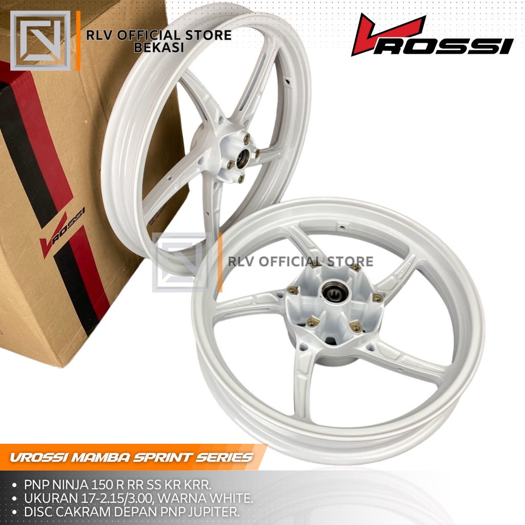 Jual Velg Ninja Rr R Ss Vrossi Rossi Sprint Mamba Model Oz Kawasaki R Rr Shopee