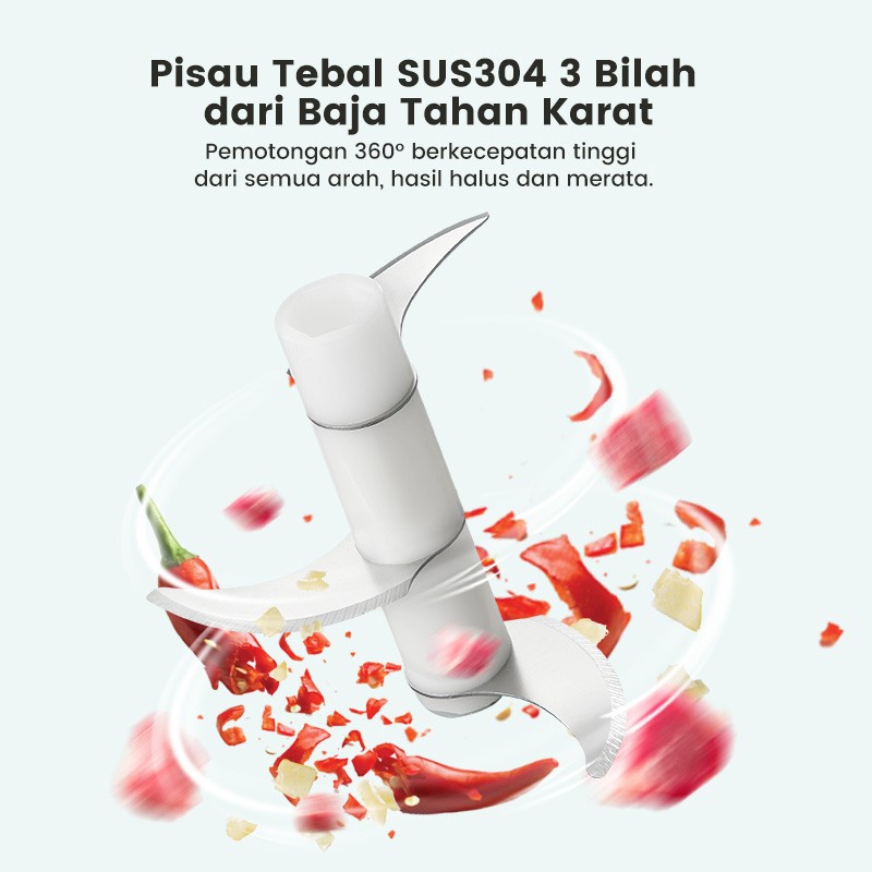 Jual MINI CHOPPER SAMONO SW-L5 | Cooper Samono SW-L5 | Shopee Indonesia