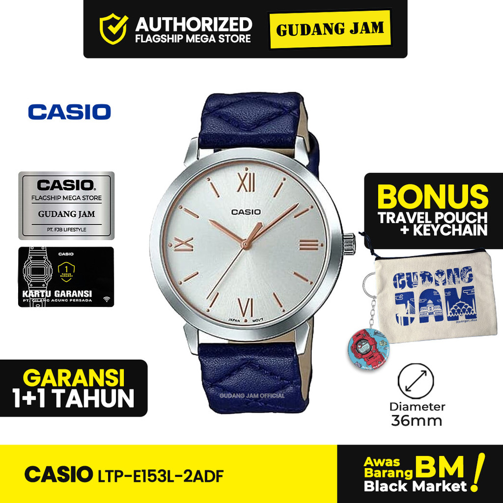 Jual Casio General LTP-E153L-2ADF LTP-E153L LTP-E153 LTPE153L LTPE153 ...