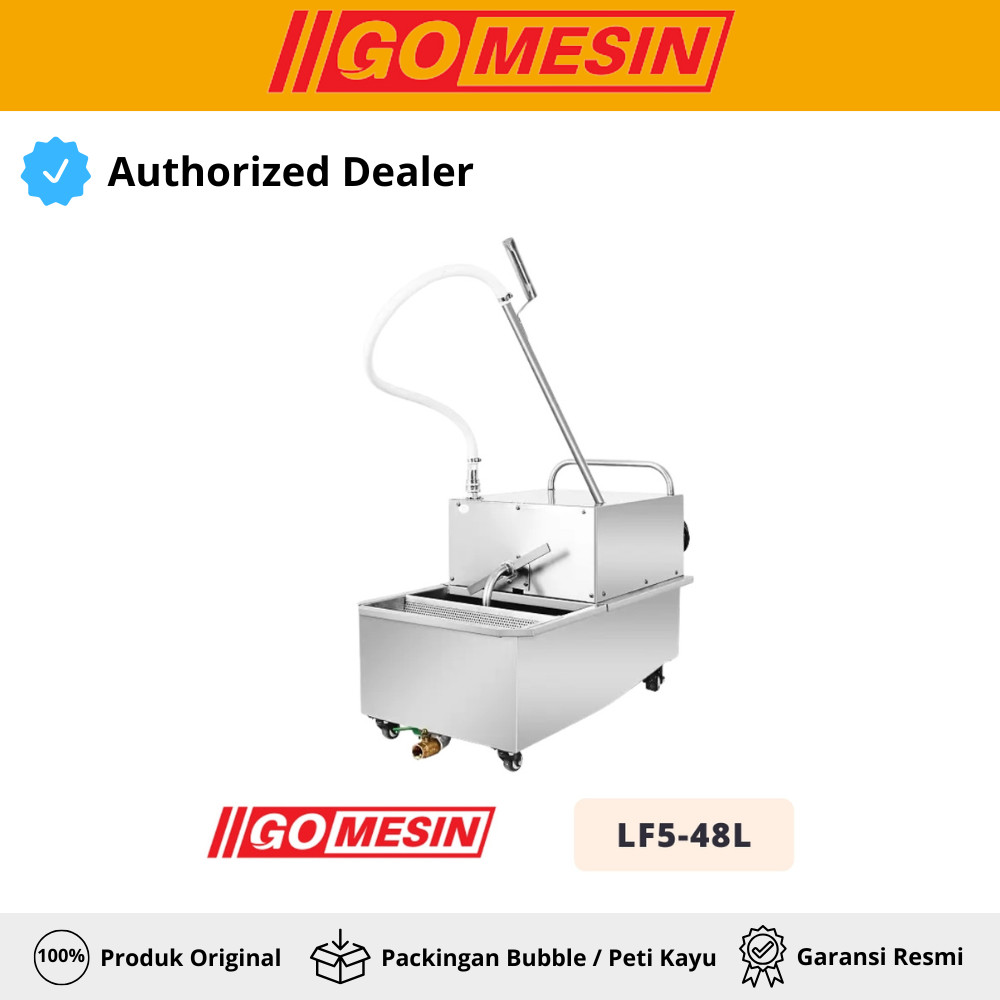 Jual Mesin Filter Minyak Goreng Gomesin LF5-48L Oil Extractor Filter 48