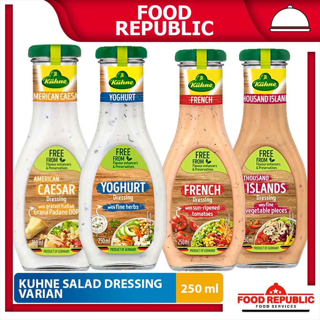 Jual Kuhne Salad Dressing French Thousand Island Yoghurt American