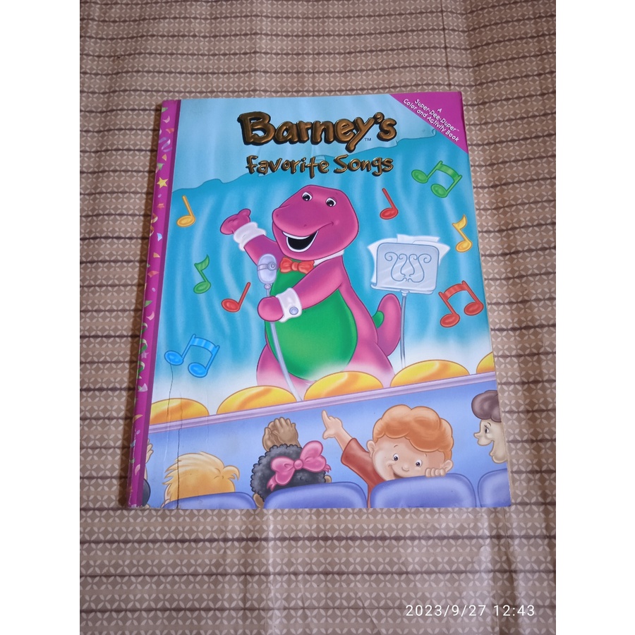 Jual buku anak barney's favorite songs | Shopee Indonesia