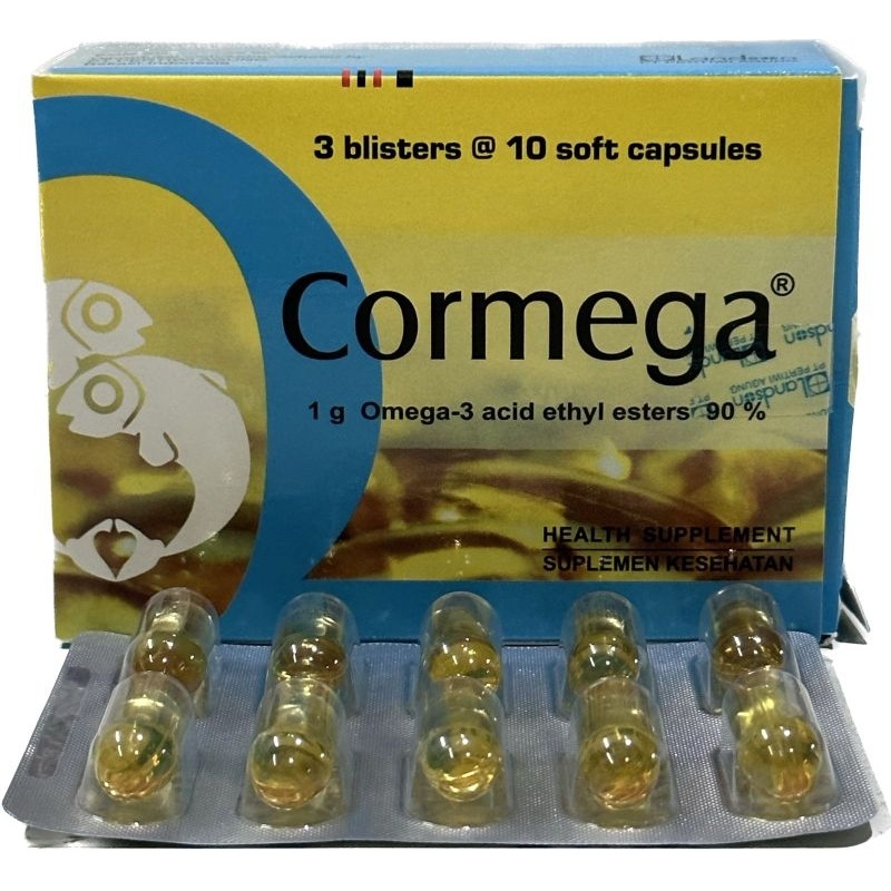 Jual Cormega blister isi 10 soft capsules | Shopee Indonesia