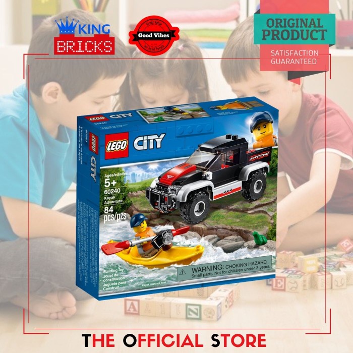 Jual LEGO Original CITY 60240 Kayak Adventure Mainan Anak Edukasi