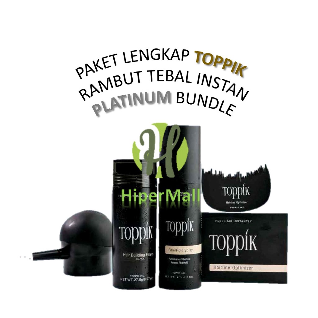 Jual Toppik Penebal Rambut Seketika Hair Building Fiber Original USA ...