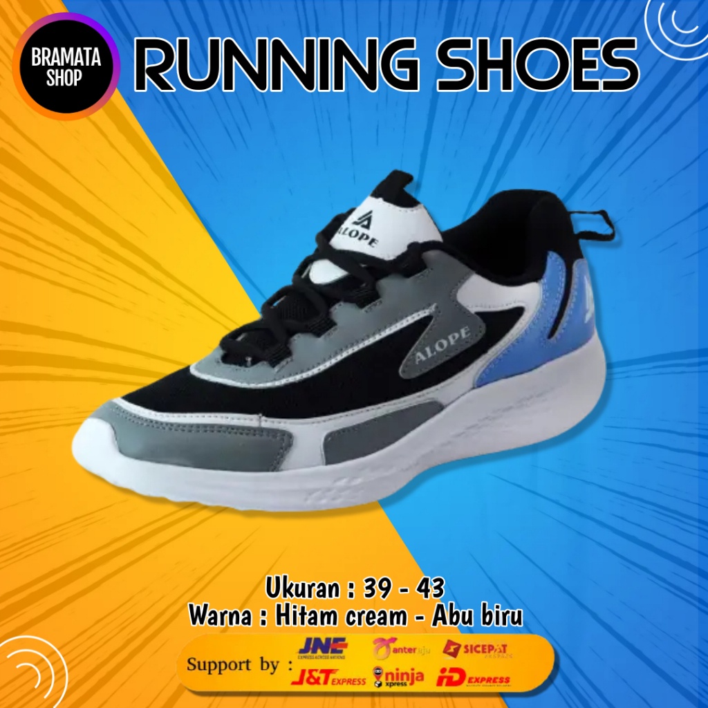 Jual Sepatu Olahraga Lari Running Pria Cowok Premium Ori | Shopee Indonesia
