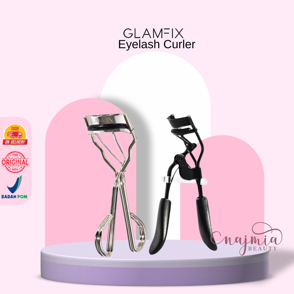 Jual Najmia GLAMFIX Eyelash Curler | Alat Penjepit Bulu Mata | Shopee ...