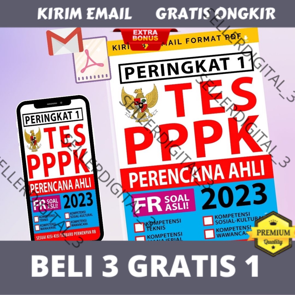 Jual Pppk Perencana Ahli 2023 Full Soal Dan Pembahasan Shopee Indonesia