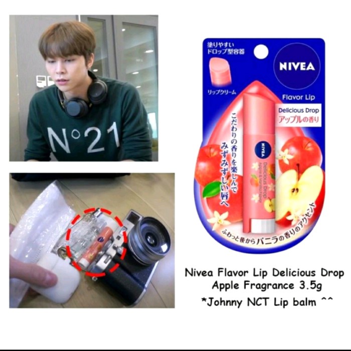 Jual SALE NIVEA FLAVOR DELICIOUS PEACH / LIP BALM MADE IN JAPAN