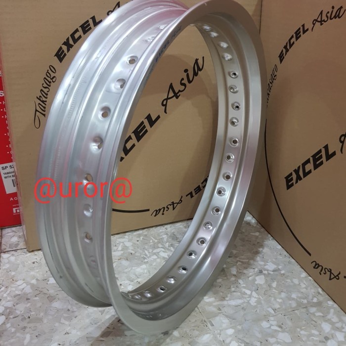 Excel HDS317 Takasago Silver 20" Aluminum Front Rim - 36 Hole, 1.85" Width, For Motocross/Off-Road - View #3