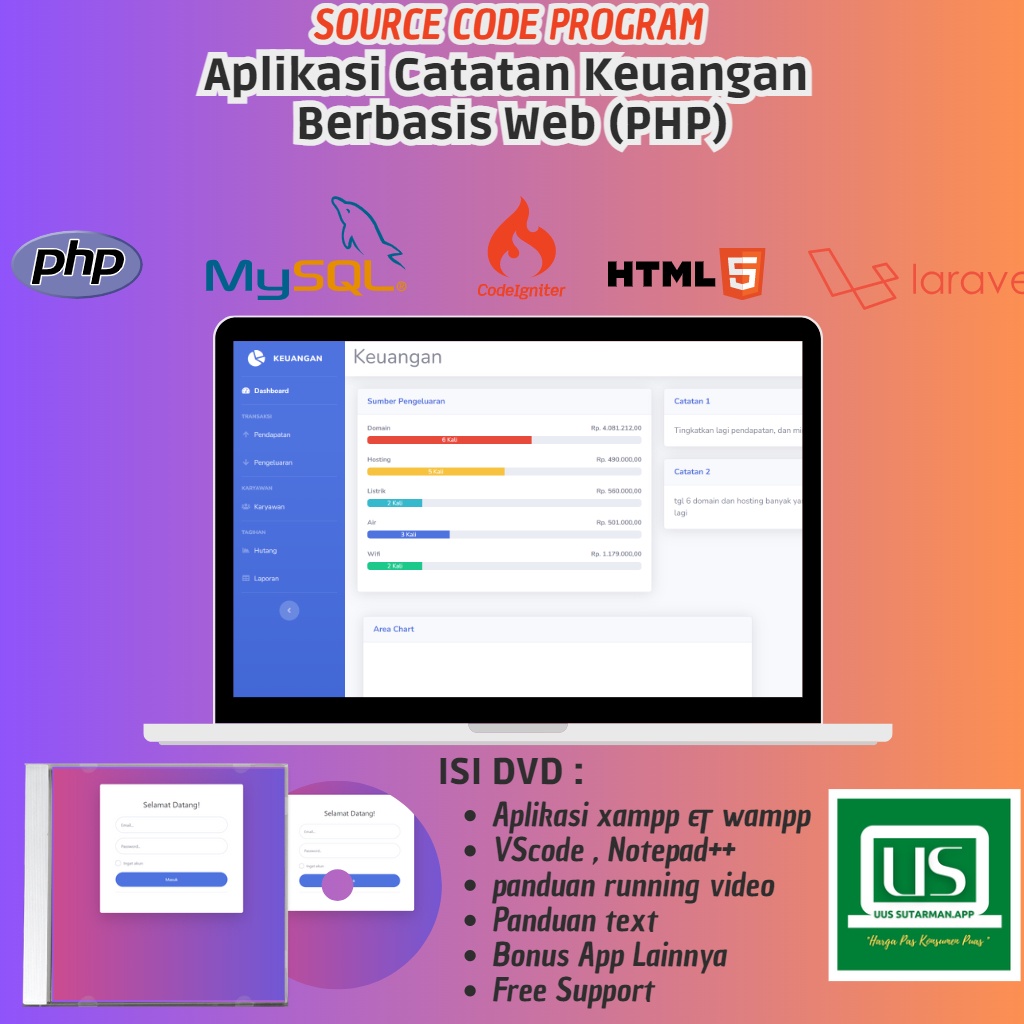 Jual Aplikasi Catatan Keuangan Berbasis Web | Shopee Indonesia