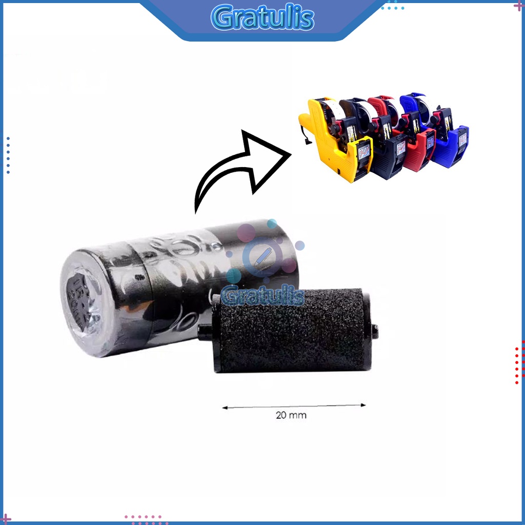 Jual Ink Roller Labeller Joyko IR-20/20 mm / Tinta Hitam Label Harga ...