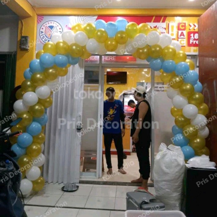 Jual balon gapura | dekorasi balon gate grand opening dan acara lainnya