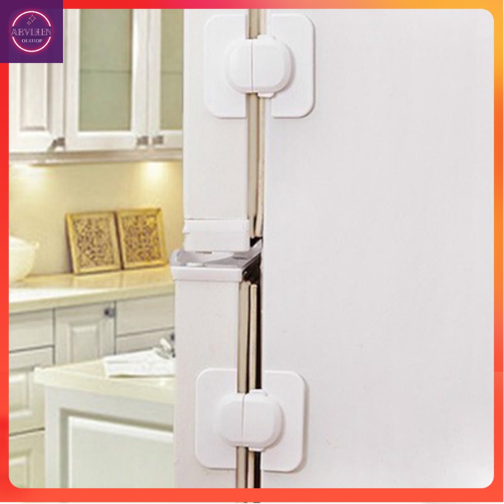 Jual [AVN] Seria Safety Lock Pintu Kulkas Serbaguna - S1843 | Shopee ...