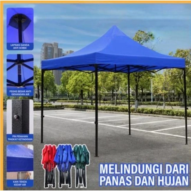 [UNIK88] Tenda Lipat Jualan Bazar Outdoor Kain 420D Terpal Atap | AutoStock