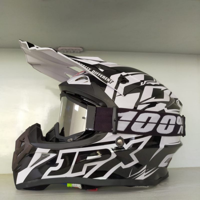 Jual Helm Cross Jpx X White Ongkir Termurah Kg Shopee Indonesia