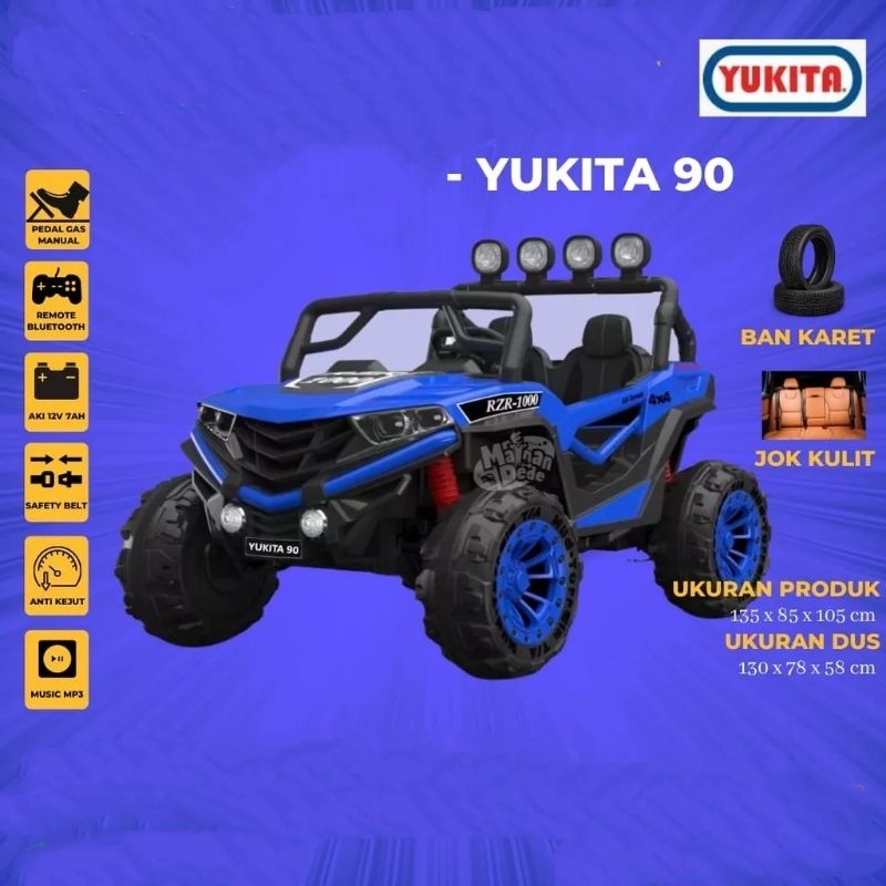 Jual Mobil Aki Anak Monster Yukita 90 | Shopee Indonesia