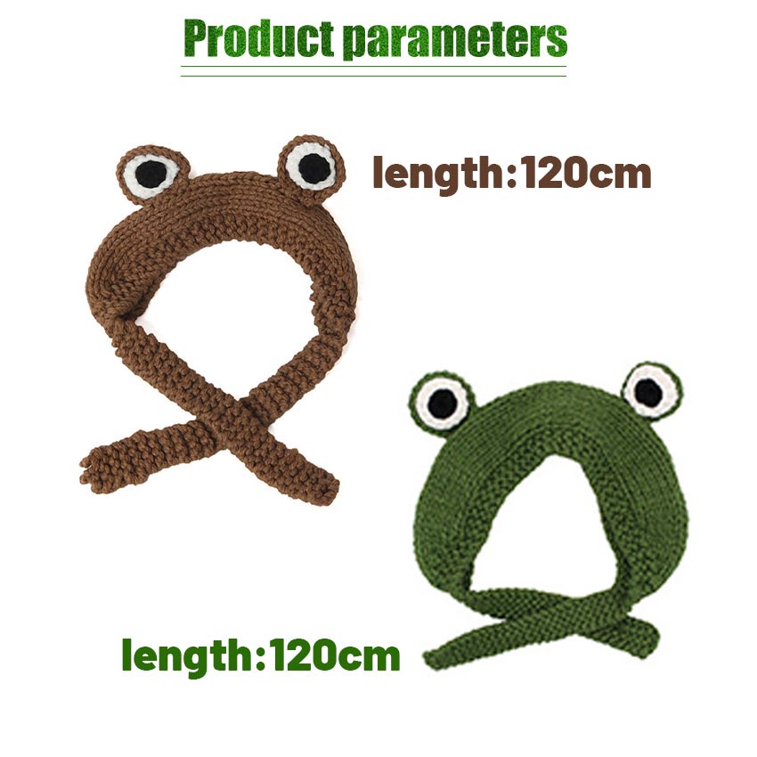 Jual Topi Kodok Rajut Topi Katak Karakter Lucu Frog Hat | Shopee Indonesia
