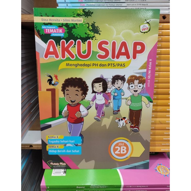 Jual Buku Aku Siap Jilid 2B Untuk SD/MI kelas II Pustaka Mulia | Shopee ...