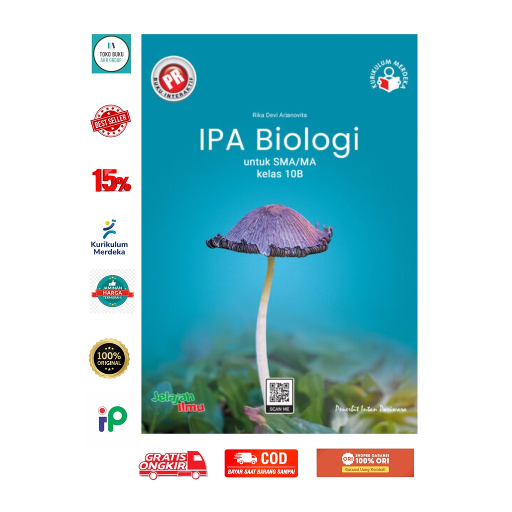 Jual Buku Pr Lks Interaktif Biologi Sma Kelas 10 Semester 2 Kurikulum