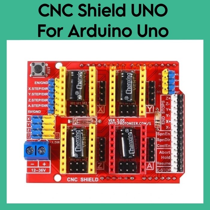 Jual CNC Shield V3 Expansion Board For Arduino Uno Engraving Machine ...