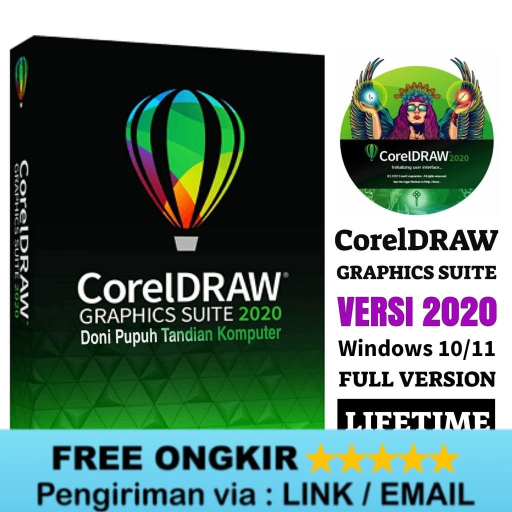 Jual Beli 3 Gratis 1 Coreldraw Full Version Lifetime Corel Draw
