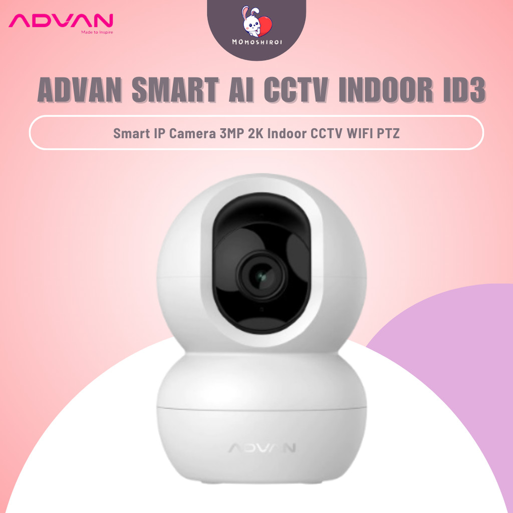 Jual ADVAN Smart AI CCTV Indoor ID3 Smart IP Camera 3MP 2K Indoor CCTV ...