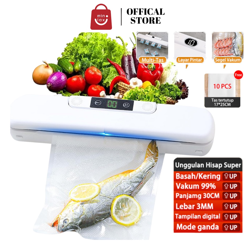 Jual Xiaomi Vacum Sealer Fresh Cerdas Makanan Food Packing Machine