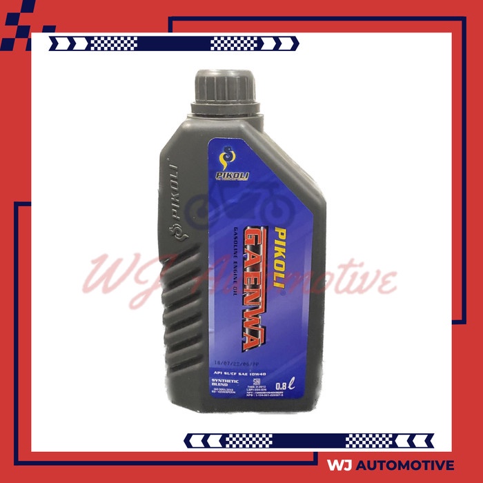 Jual Pikoli Gaenwa 10W40 800 ml Oli Motor Bebek 10W40 800 ml 1 Liter ...