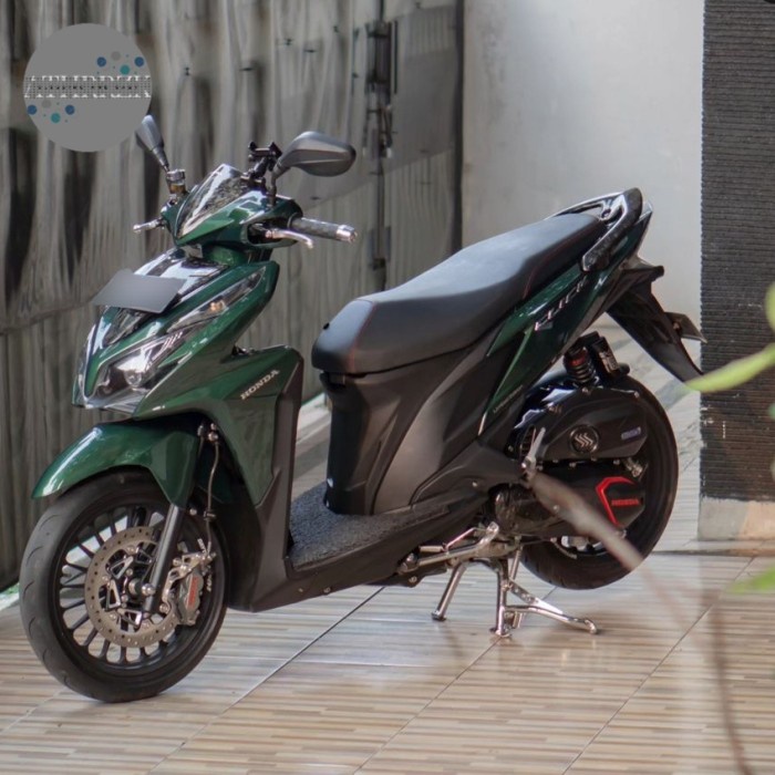 Jual Body Vario Old 125 Bohlam Full Set Warna custom Hijau Botol