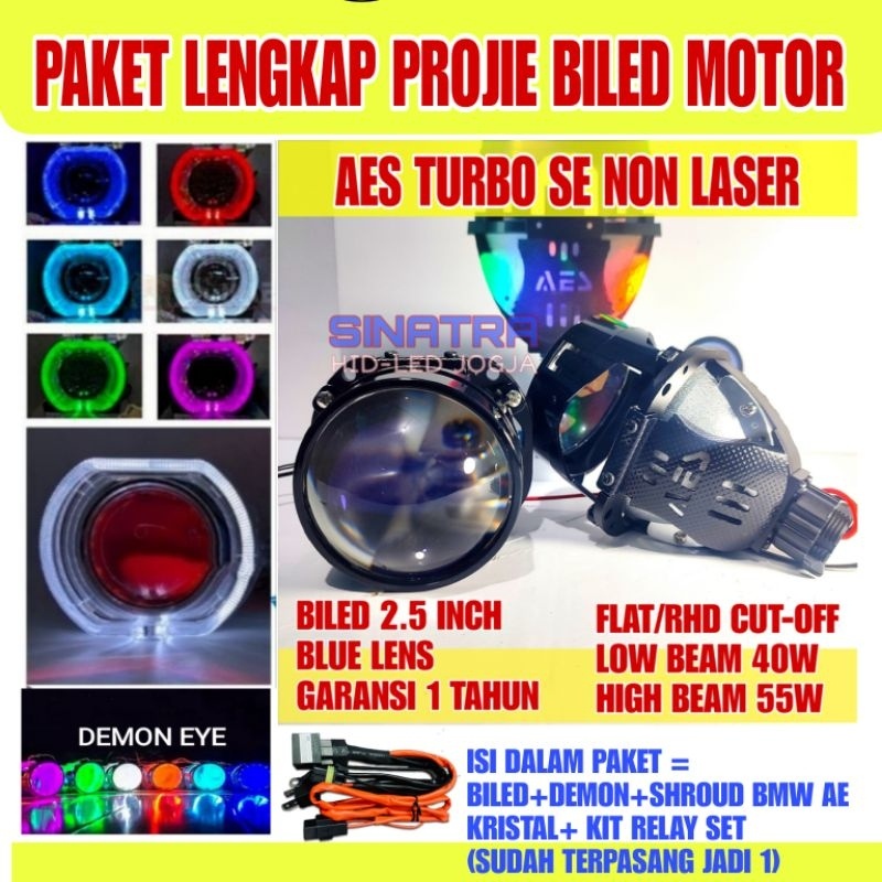 Jual Paket Komplit Biled Aes Turbo Se Non Laser W Bmw Classic