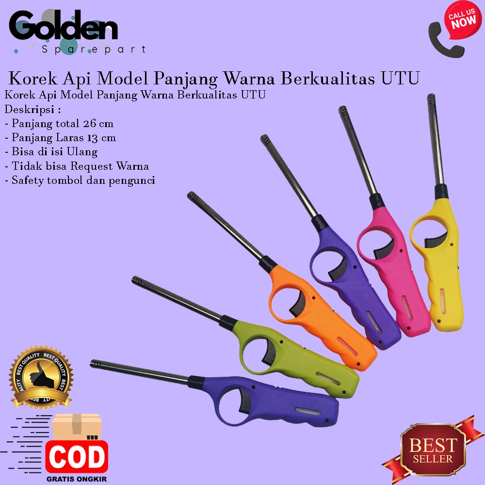 Jual Korek Api Model Panjang Warna Berkualitas UTU UNIVERSAL | Shopee ...