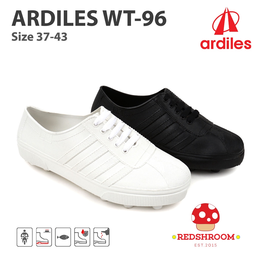 Jual Sepatu Bola ARDILES WT-96 Sol Pul Pool Hitam Putih Sepak Bola ...