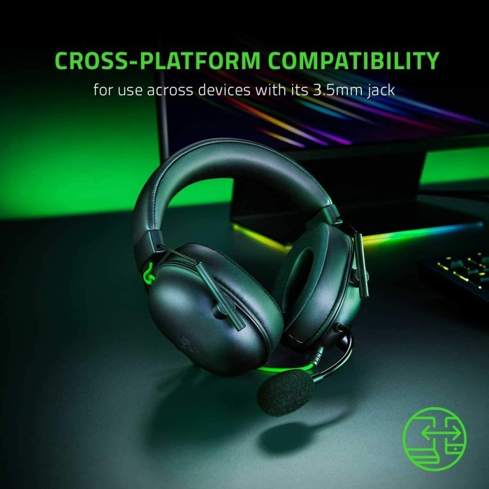 Jual Razer Blackshark V2 X Wired Gaming Headset Multi Platform Black V2x Rzr Shopee Indonesia