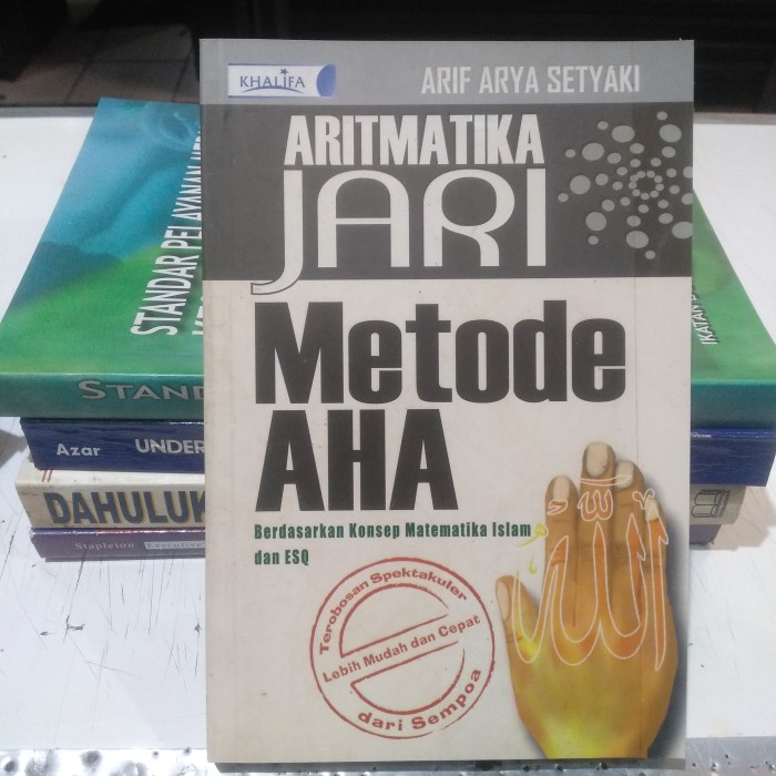 Jual Buku Aritmatika Jari Metode AHA - Arif Arya Setyaki | Shopee Indonesia