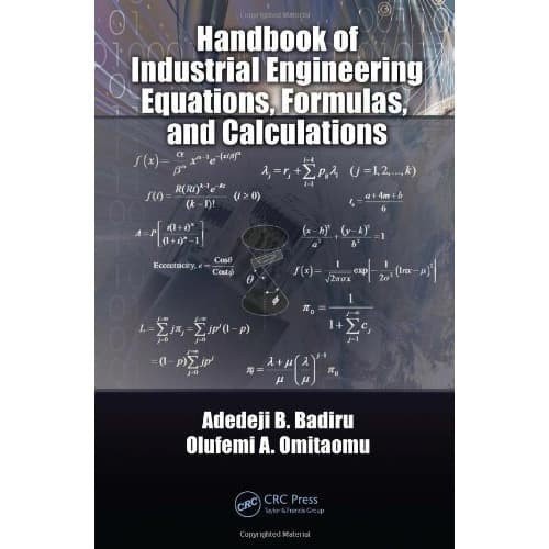 HANDBOOK OF INDUSTRIAL ENGINEERING EQUATIONS FORMULAS AND CALCULATIONS visual data 5