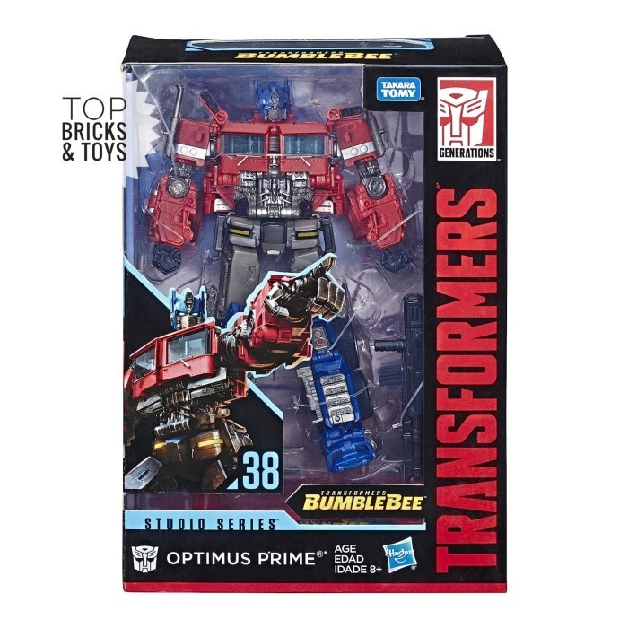 TRANSFORMERS - Bumblebee Generations Studio Series 38 Voyager Class Figurine Optimus Prime 18 Cm
