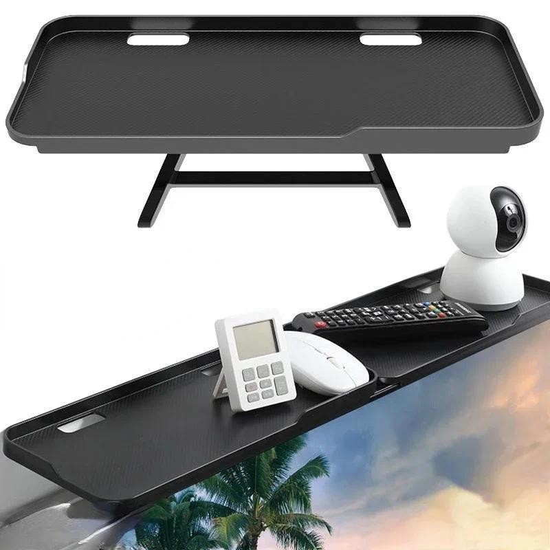 Jual Adjustable Desktop Stand Foldable TV Screen Top Shelf Computer ...