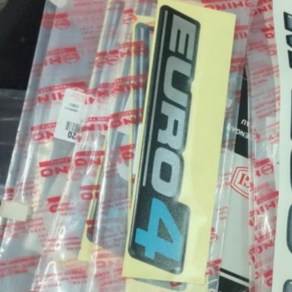 Jual Stiker EURO4 U/Hino 500 , ASLI berkualitas | Shopee Indonesia