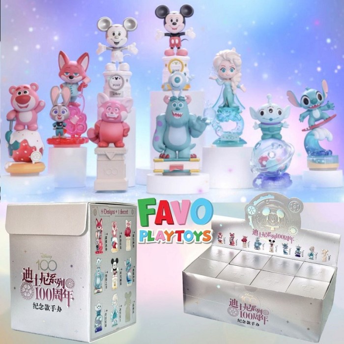 Jual TOP TOY Disney 100th Years Anniversary Series Blind Box Figure Set