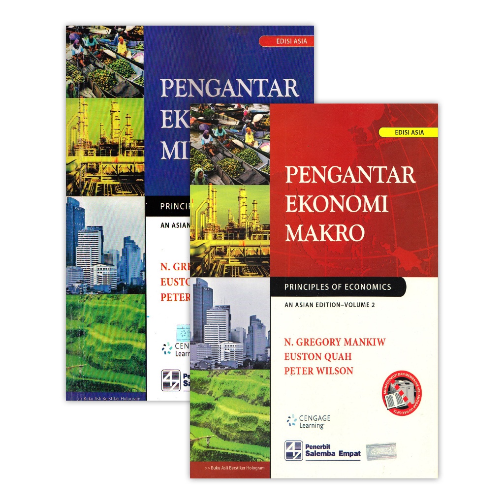 Jual Pengantar Ekonomi Mikro Dan Makro Edisi Asia Volume 1 Dan Volume 2 ...