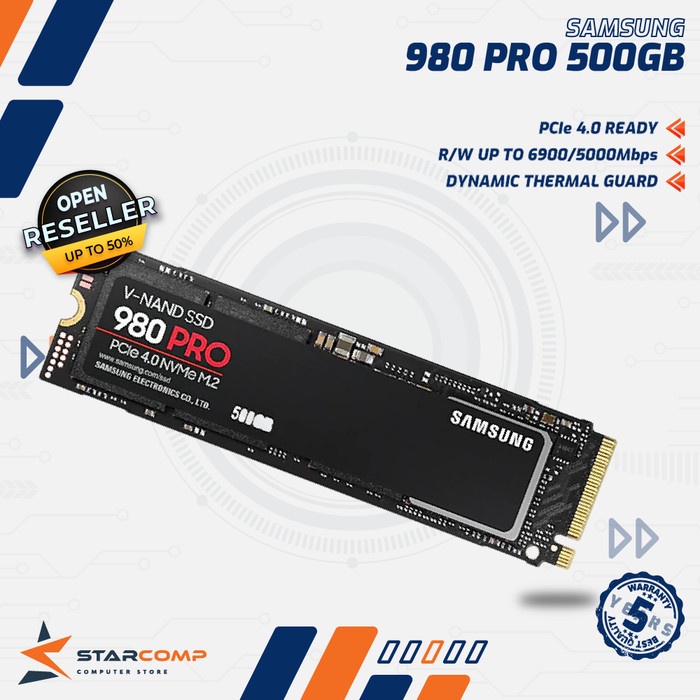 Jual Samsung 980 PRO 500GB SSD M.2 NVMe Gen4 Shopee Indonesia