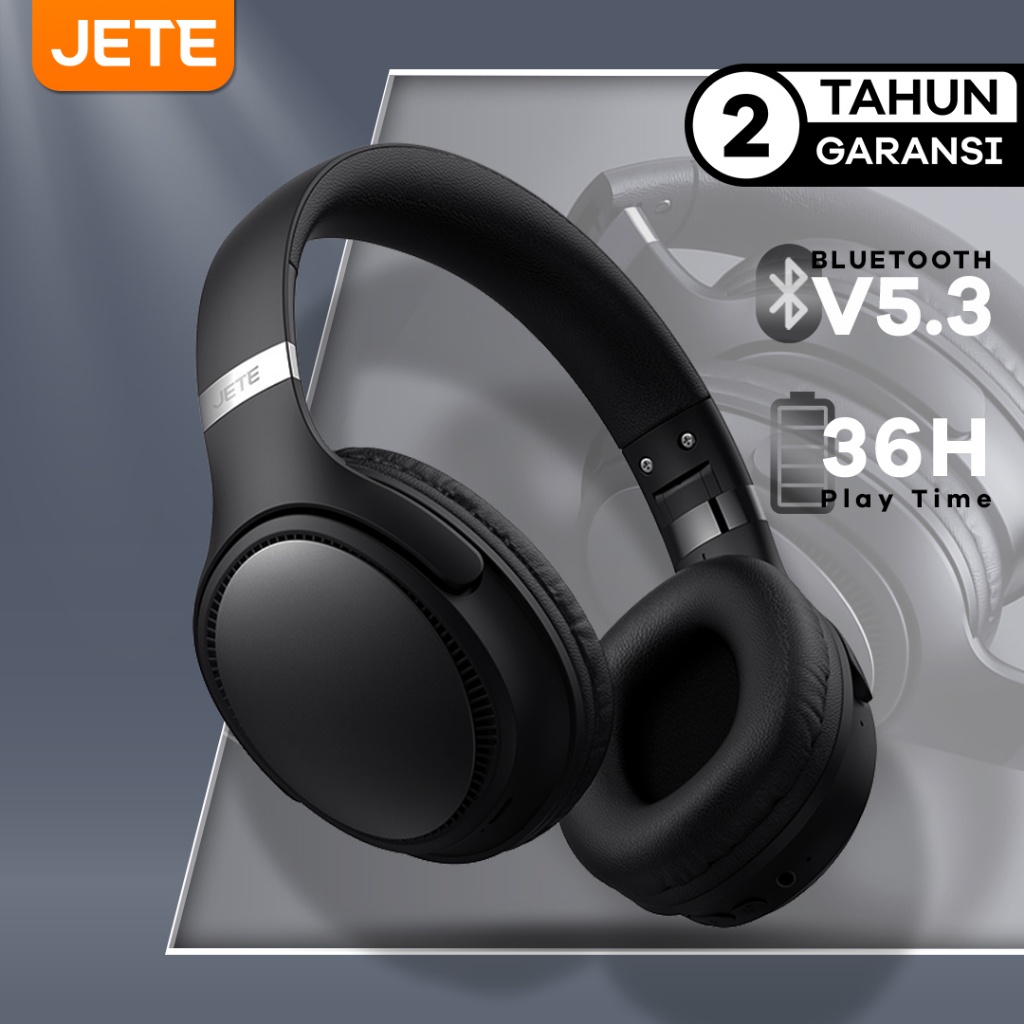 Jual Headphone Bluetooth JETE 08 Pro Noise Cancelling Bluetooth 5.3 ...