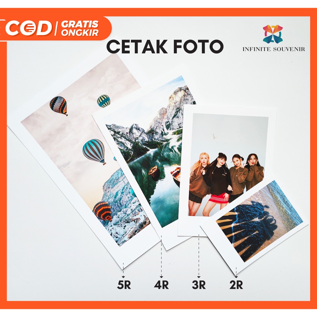 Jual Cetak Foto Cuci Photo High Quality Print Poto Hasil Jernih Ukuran 2r 3r 4r 5r 0937