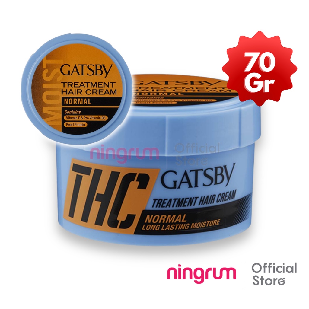 Jual Ningrum - Gatsby Hair Cream Normal Penata Rambut Pria 70gr ...